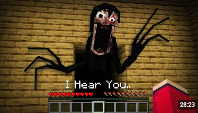 Minecraft horror edit